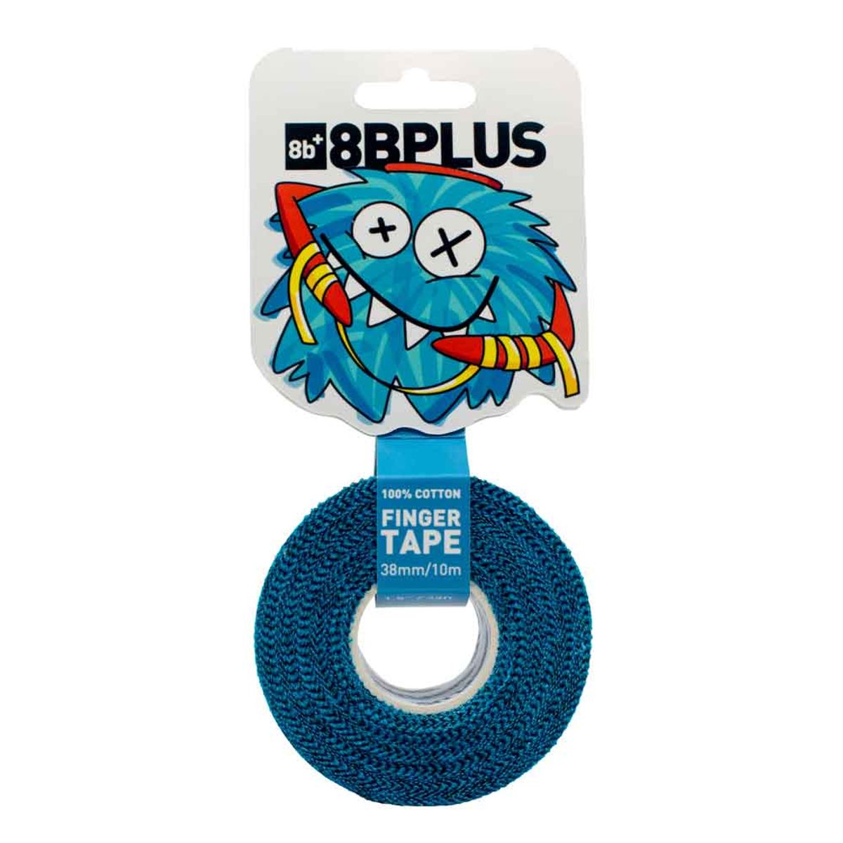 8BPLUS Finger Tape Gustav 38mm x 10m Hanger blue