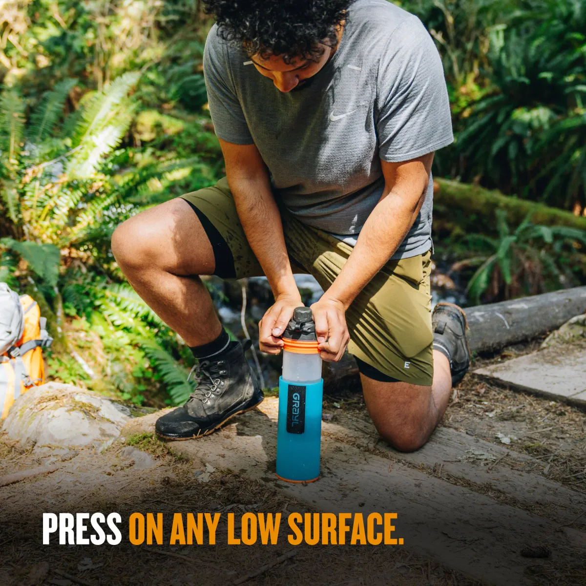 Grayl GeoPress® Purifier Bottle 710ml bali blue
