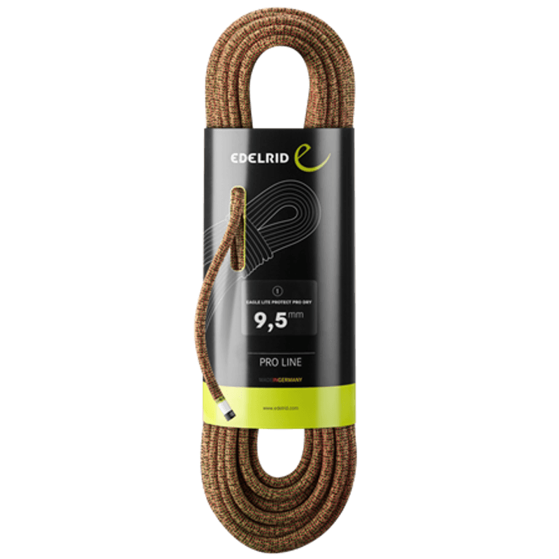 Edelrid Eagle Lite Protect Pro Dry 9.5mm pink-neon green 60meter