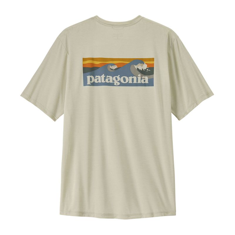Patagonia Cap Cool Daily Shirt - Boardshort M's dyno white