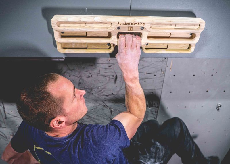 Tension Grindstone Hangboard