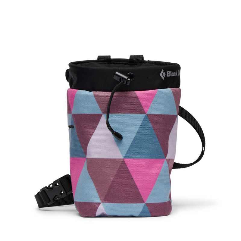 Black Diamond Gym Chalk Bag M/L pink quilt
