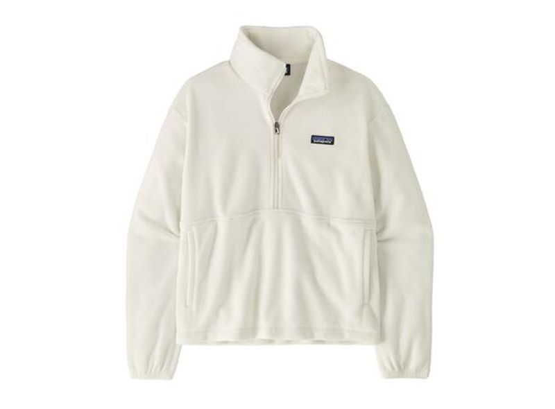 Patagonia Micro D 1/2 Zip Fleece Pullover W's birch white 