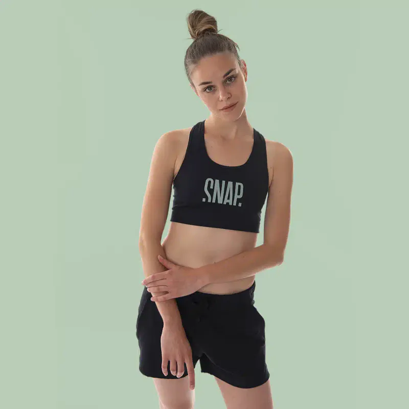 Snap Classic Bra black