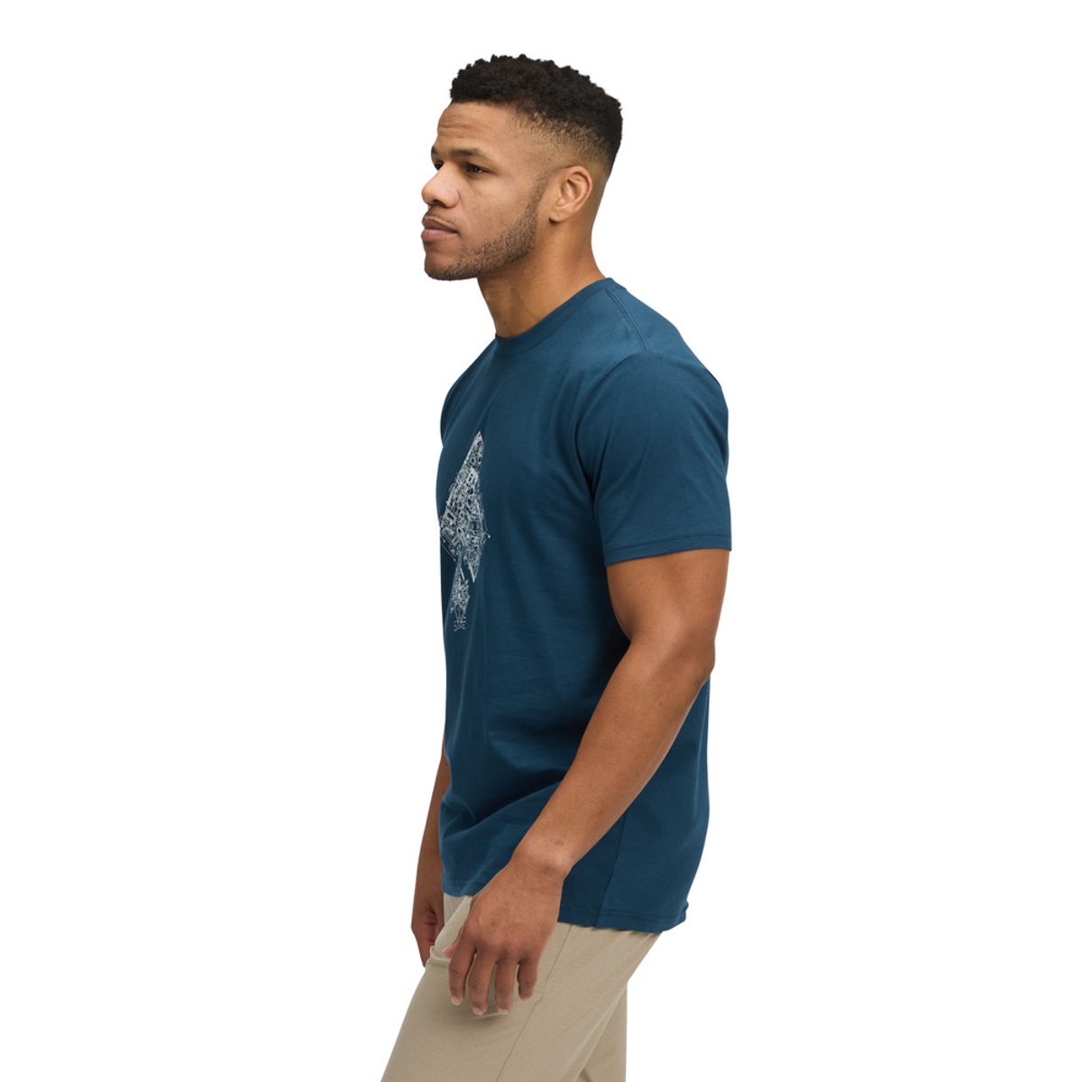 Black Diamond Men's Engineered Diamond Tee indigo