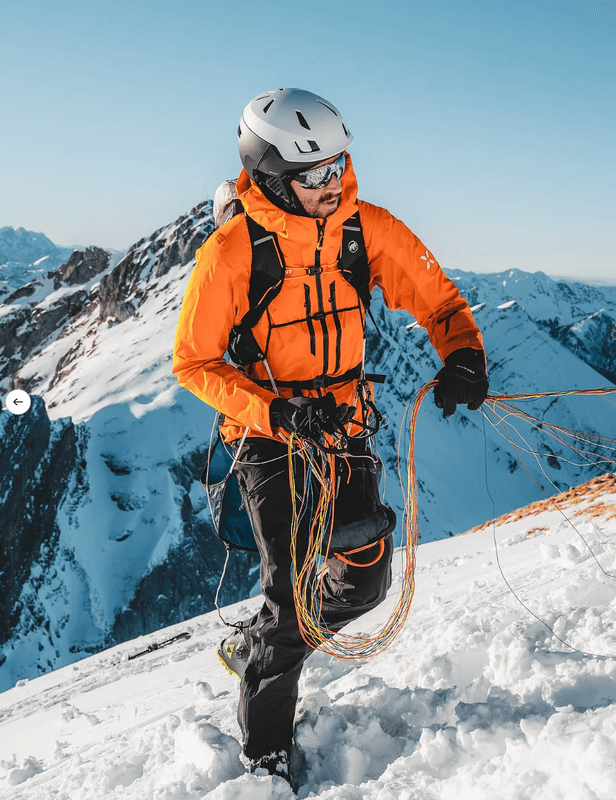 Mammut Haute Route Helmet white/black