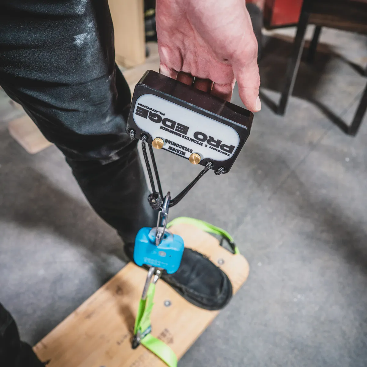 Tension Pro Edge Platform black anodized