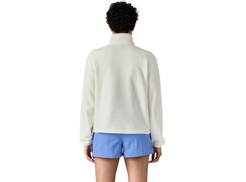 Patagonia Micro D 1/2 Zip Fleece Pullover W's birch white 
