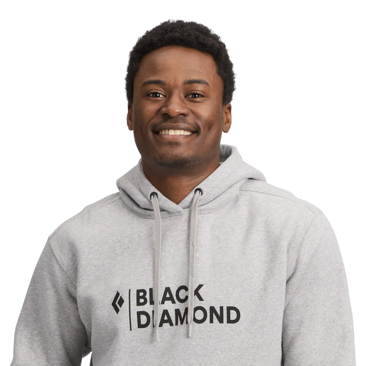 Black Diamond Mini Stacked Pullover Hoody M's nickel heather