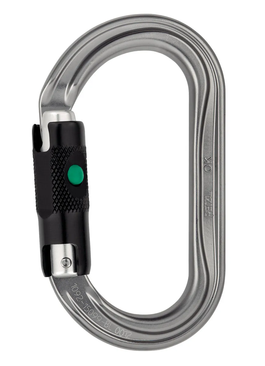 Petzl OK Ball-Lock gray
