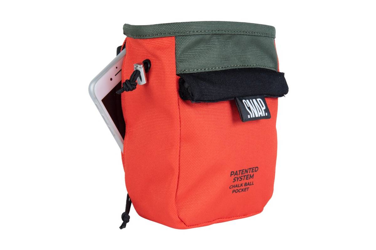 Snap Chalk Pocket Scratch grenadine & dark khaki