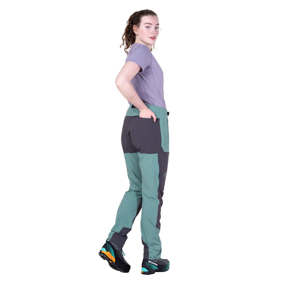 Mountain Equipment Chamois Alpine Pant W's sea pine/Anvil grey