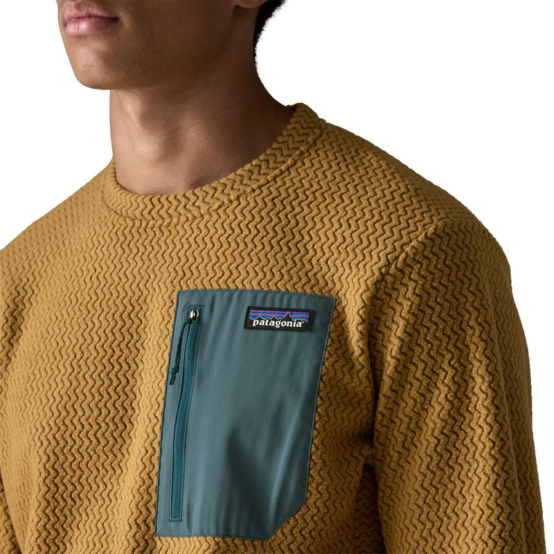 Patagonia R1 Air Crew bobcat brown
