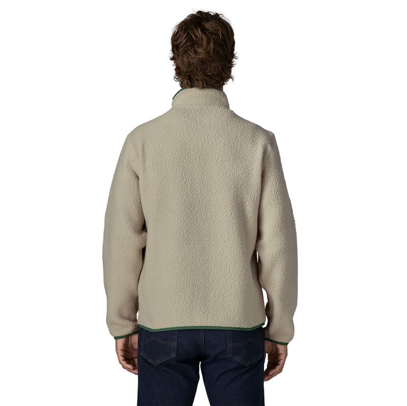 Patagonia Retro Pile Jacket M's pelican w/canopy green