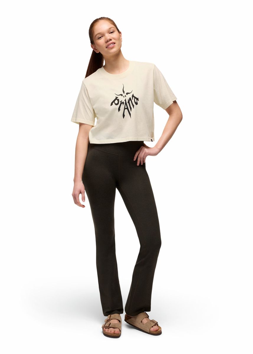 PrAna W's Heritage Graphic Crop Tee canvas
