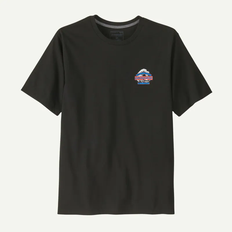 Patagonia Great Waves Responsibili-Tee M's black