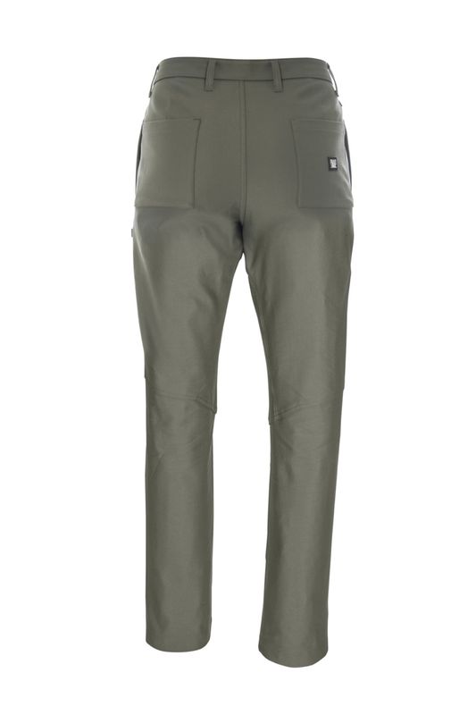 Snap M Wide Pants dark khaki