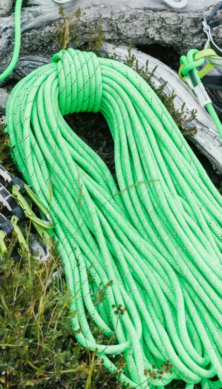 Edelrid Tommy Caldwell Eco Dry DT 9,6mm neon-green 70 meter