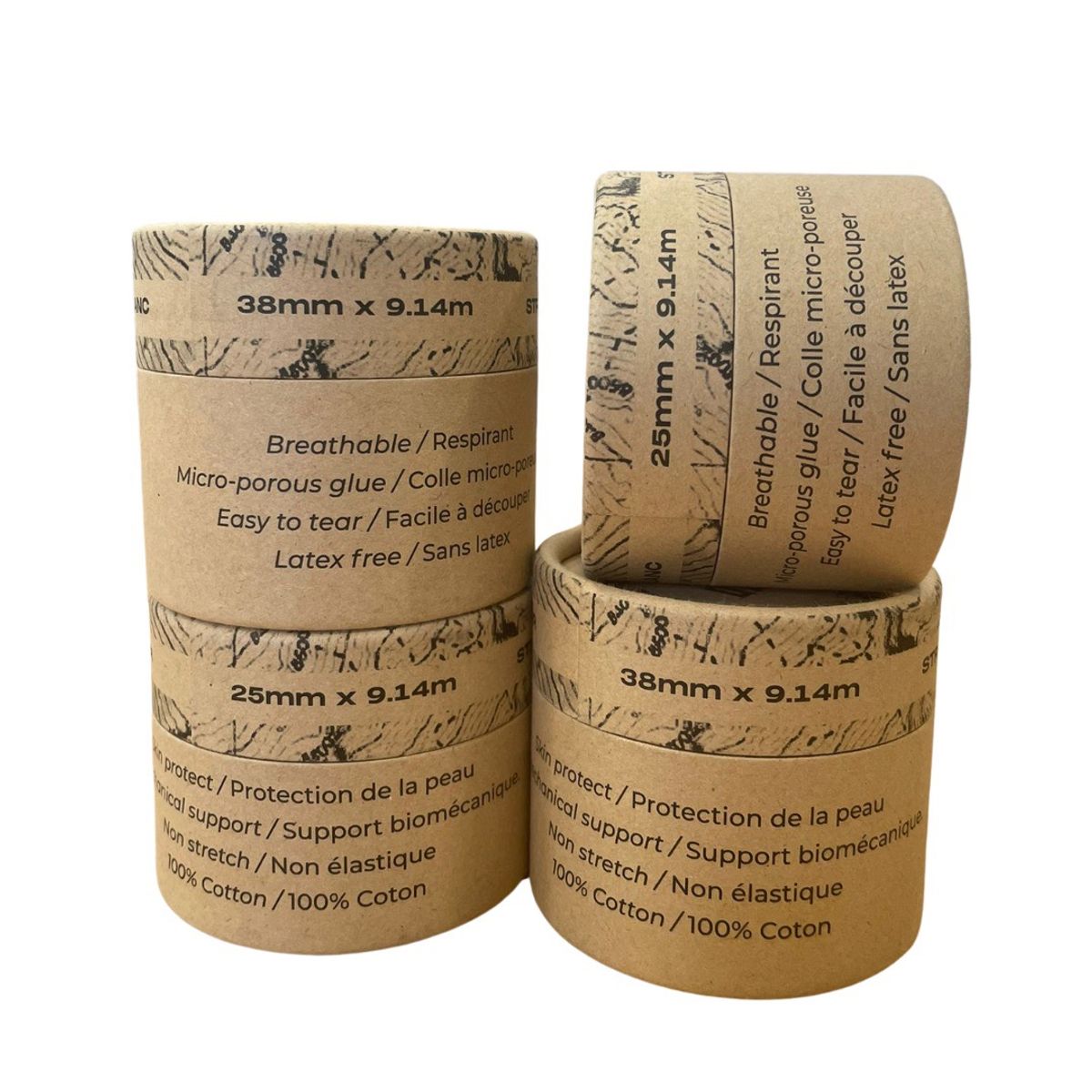 Snap Tape 25mm x 9.14m BOX white