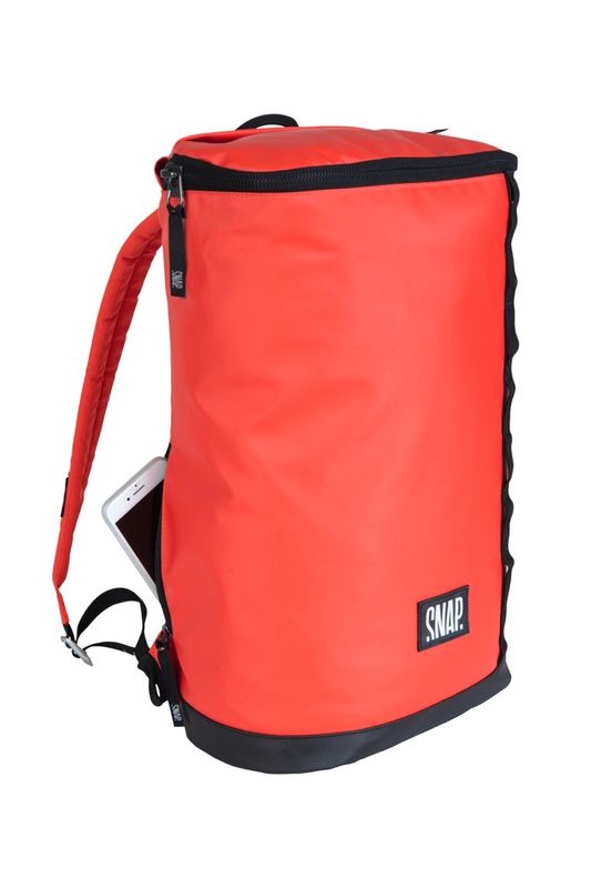 Snap Backpack 18L grenadine & black
