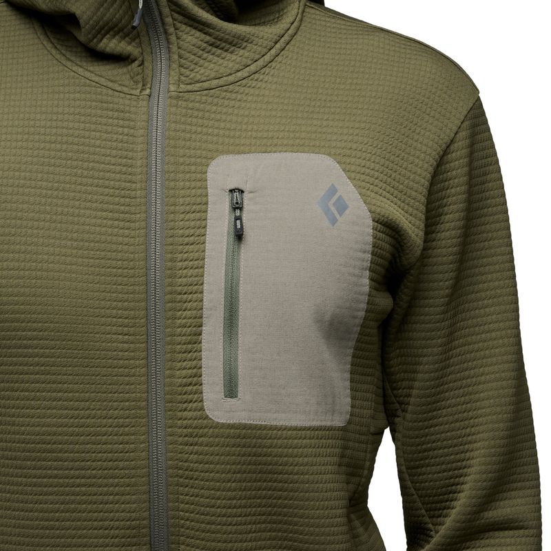 Black Diamond Diverge Full Zip Hoody M's dark moss