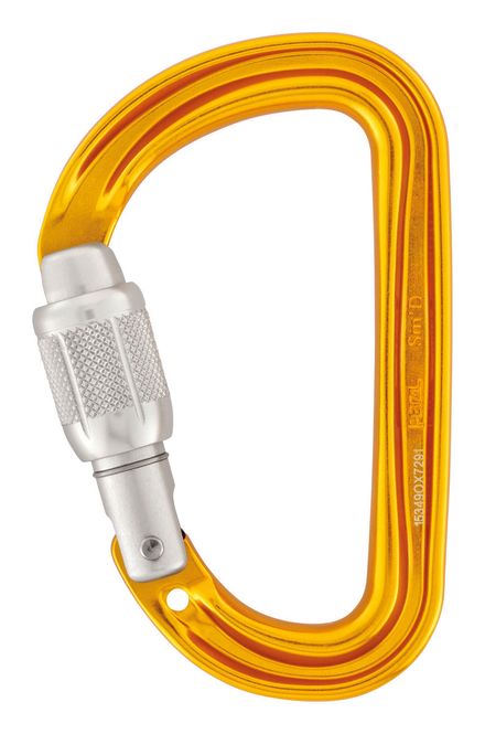 Hovedbilde Petzl Sm'D Screw-Lock yellow