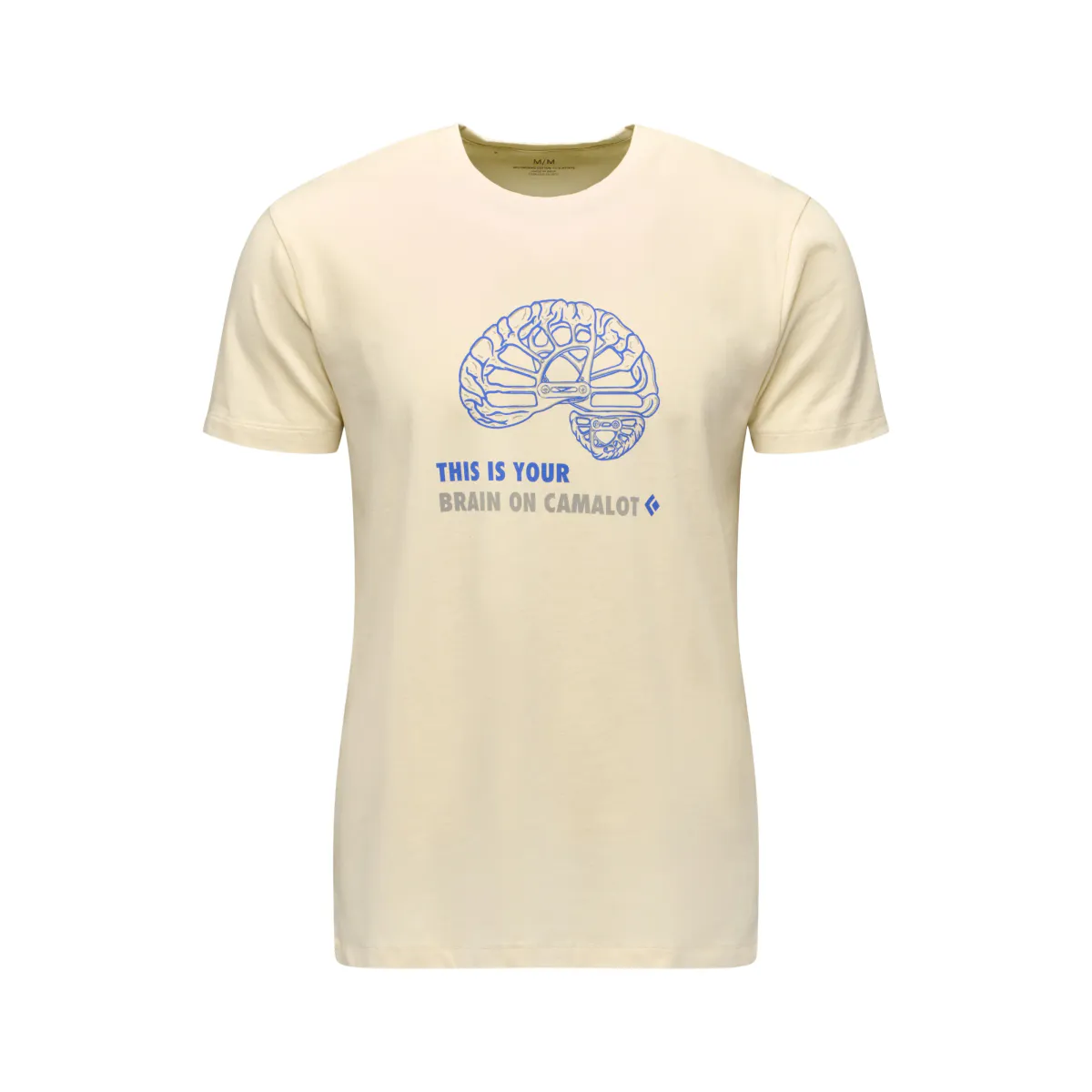 Black Diamond Brain On Camalot Tee M's off white