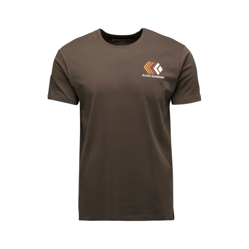 Black Diamond M Faded SS Tee basalt